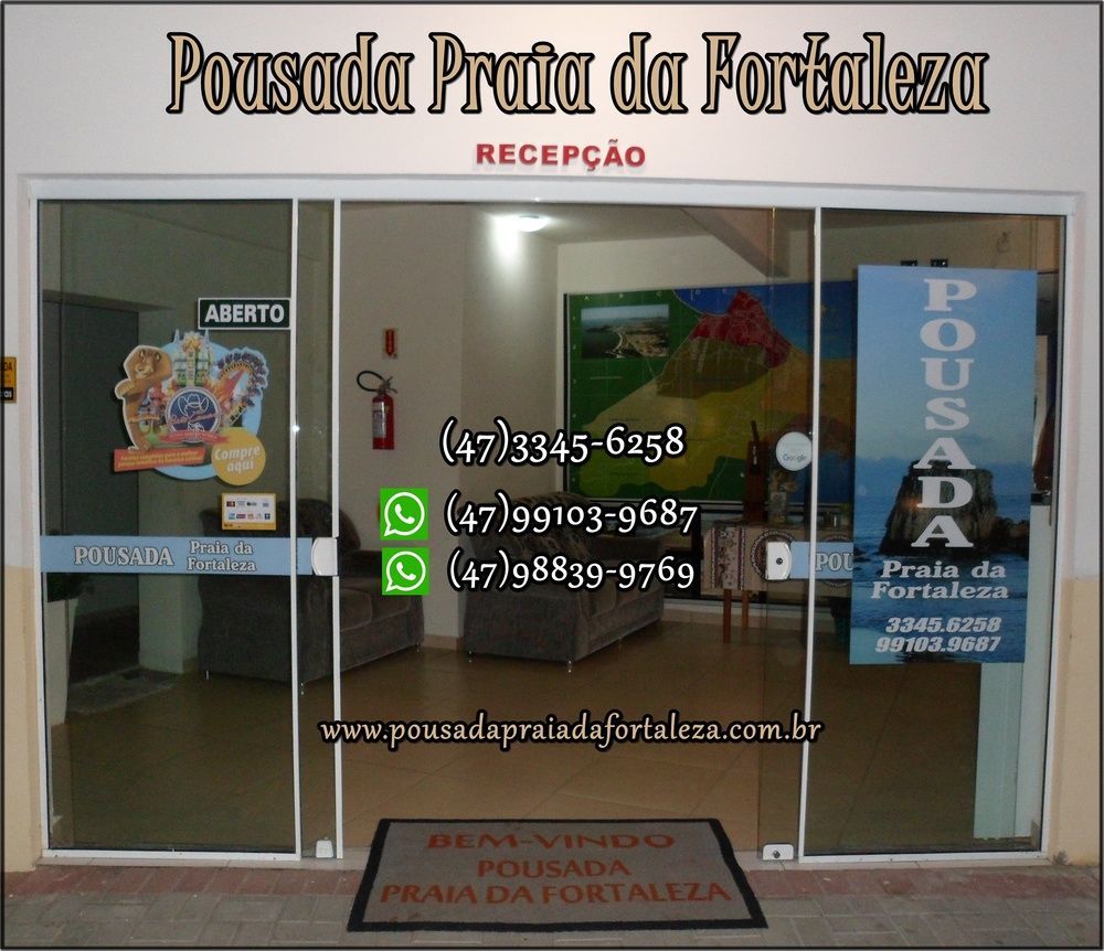 Pousada Praia Da Fortaleza 450 Metros Do Parque Beto Carrero Com Cafe Da Manha Penha  Ngoại thất bức ảnh